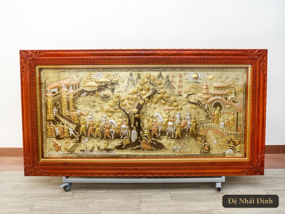 Tranh đồng Vinh Quy Bái Tổ