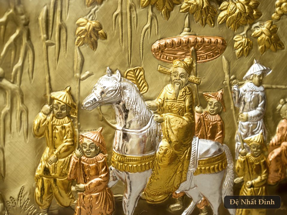 Tranh đồng Vinh Quy Bái Tổ